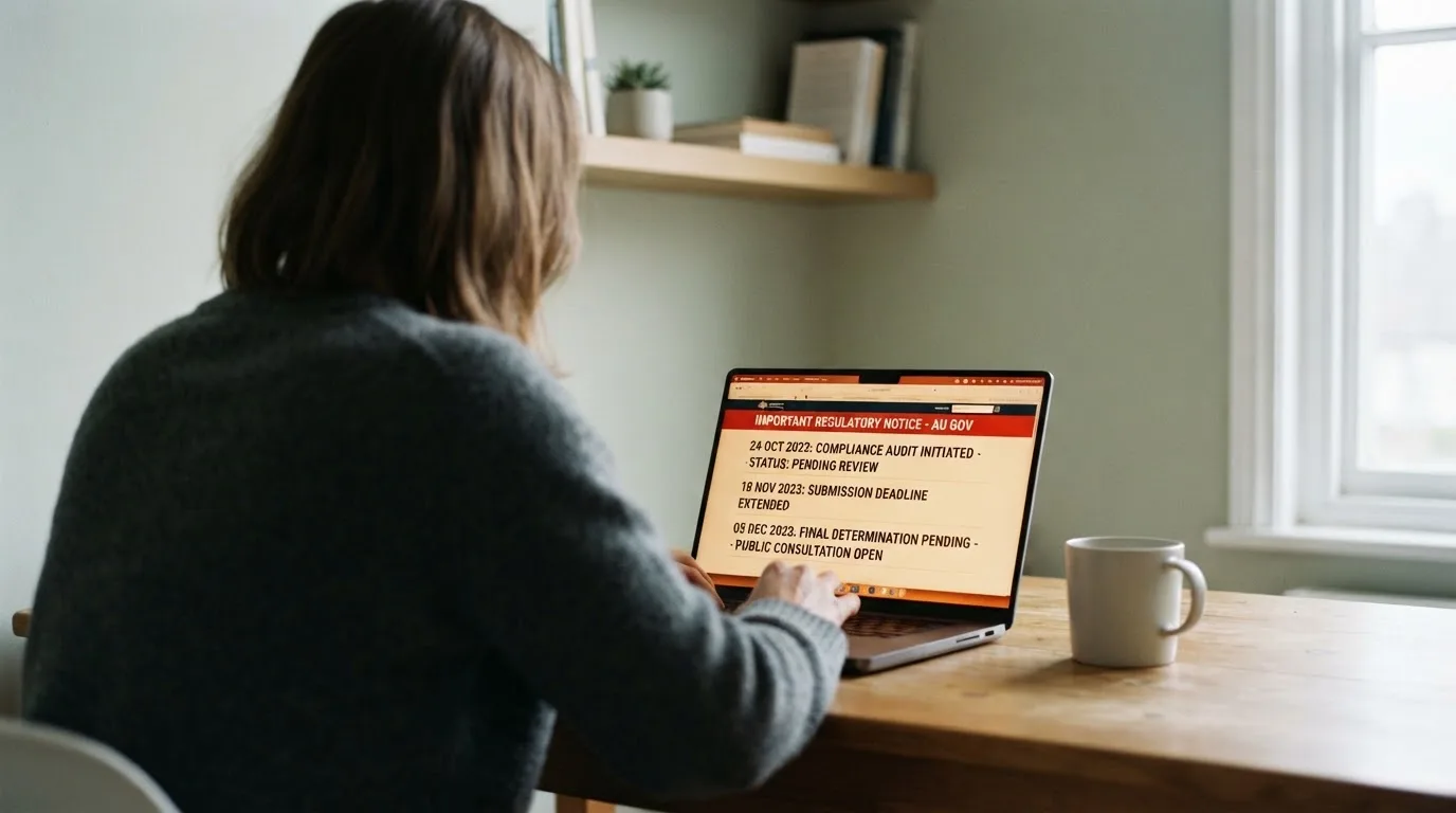 A laptop screen split between two browser tabs, one showing a comparison table and the other a search results page.